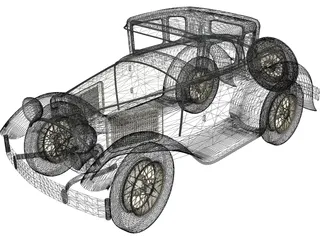 Ford A 3D Model
