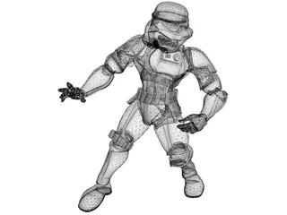 Star Wars Stormtrooper 3D Model