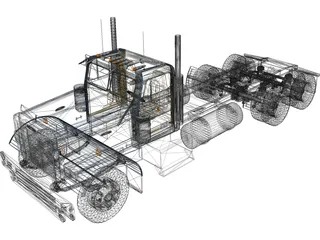 Freightliner 3D Model