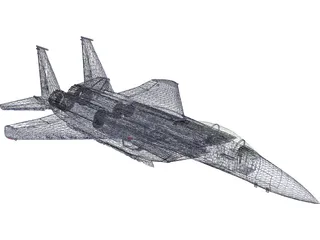 McDonnell Douglas F-15E 3D Model