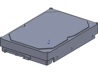 Seagate HDD 3D Model