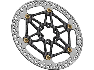 Floating Rotor Disc Brake 3D Model