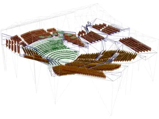 Berlin Philharmonie 3D Model