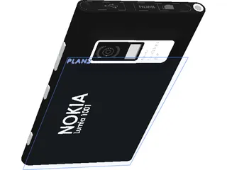 Nokia Lumia 1001 3D Model