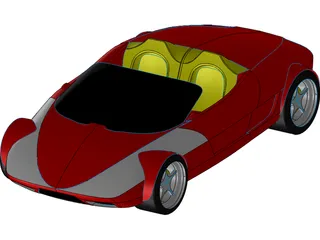 Car Concept 3D Model