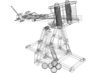 Ballista 3D Model