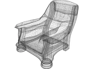 Armchair 3D Model