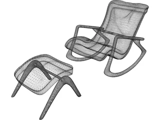 Armchair 3D Model