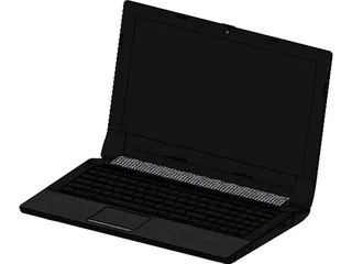 Asus Laptop 3D Model