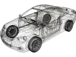 Volkswagen Eos 3D Model