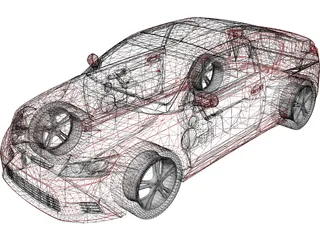 Scion tC 3D Model