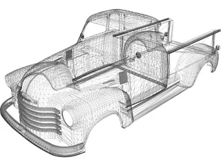 Chevrolet Pickup Body 3D Model