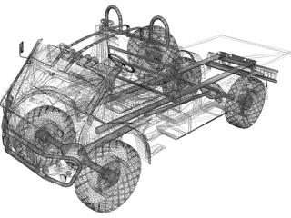 Bremach T-Rex 3D Model