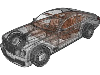 Bentley Brooklands 3D Model