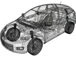 Mazda CX-7 3D Model