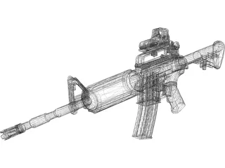 M16 3D Model