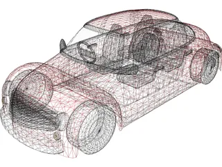 Sedan Concept 3D Model