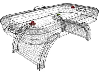 Aero Hockey 3D Model