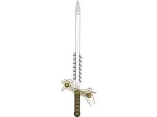 Sword Of Power 3D Model