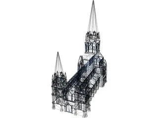 St. Pauls Cathedral 3D Model