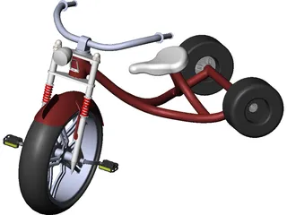 Kids Trike 3D Model