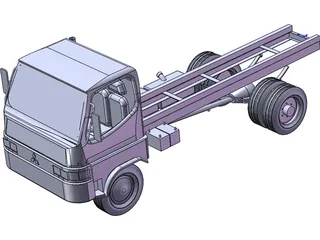 Mitsubishi Canter 659 3D Model