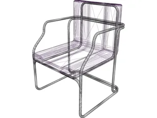 Chair Guest 3D Model