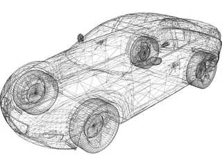 Mazda RX-8 (2003) 3D Model