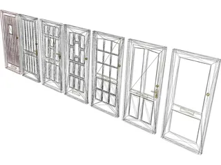 Door Collection 3D Model