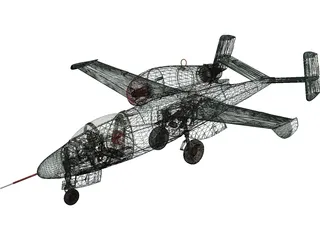 Heinkel He 162 A-2 Salamander 3D Model