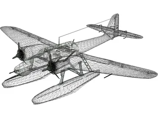 Heinkel He 115C-1 3D Model