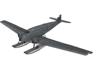 Junkers Ju G 24 3D Model