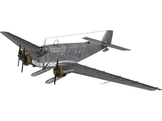 Junkers Ju 52 G5 3D Model