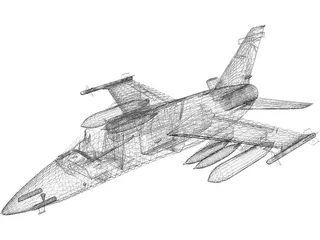 Embraer AMX A1 3D Model