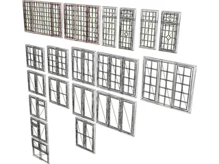 Windows Collection 3D Model