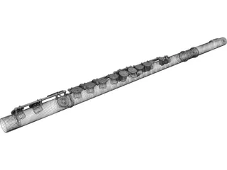 Flute 3D Model