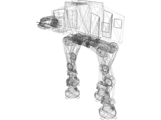 Star Wars Imperial Walker 3D Model