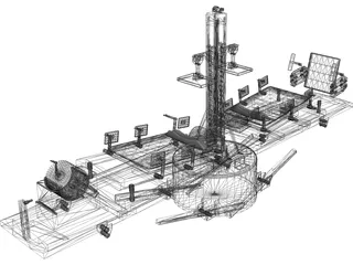 Centrifuge 3D Model