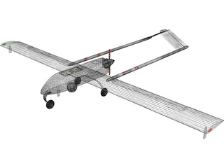 US Army Tactical Unmanned Aerial Vehicle (TUAV) 3D Model