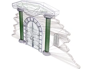 Archway Crypt 3D Model