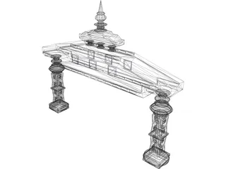 Arch Ceremonial 3D Model