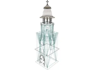 Tower Christian 3D Model