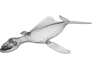 Whalefrog 3D Model