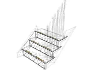 Staircase 3D Model