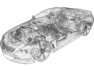 BMW M6 3D Model