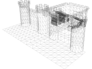 Castle Keep 3D Model