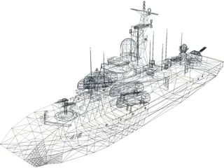 Mine Destroyer 3D Model