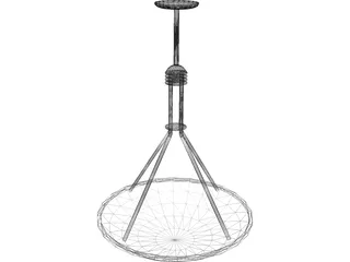 Light Modern Fixture Metropolitan 3D Model