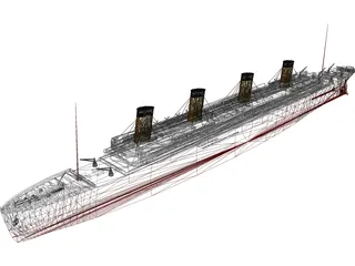 Titanic 3D Model