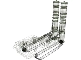 SA-12 3D Model